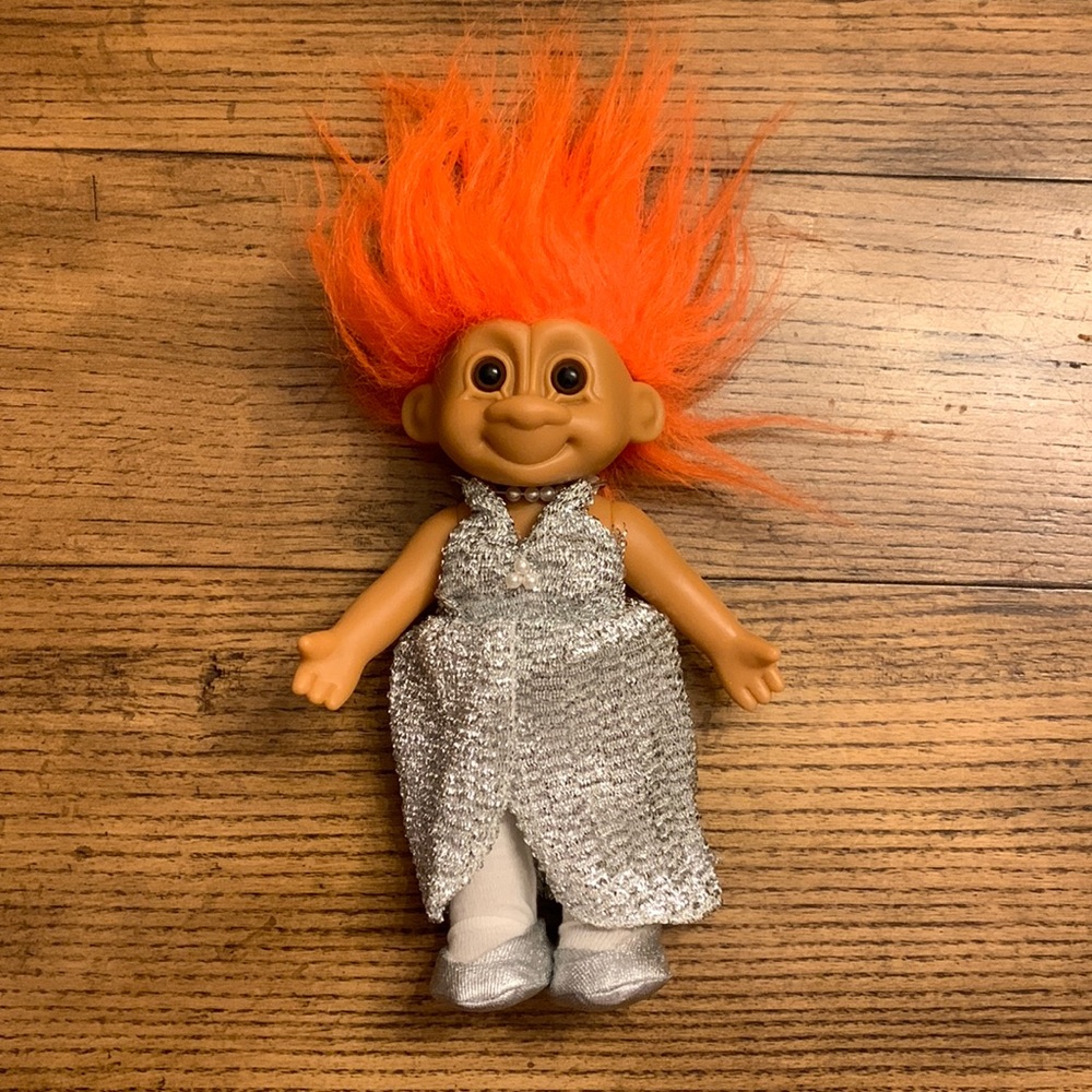 Vintage Russ Evening Gown Troll